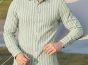 Regular Fit Vertical Striped Casual Shirt — Thumbnail 3