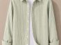 Regular Fit Vertical Striped Casual Shirt — Thumbnail 4
