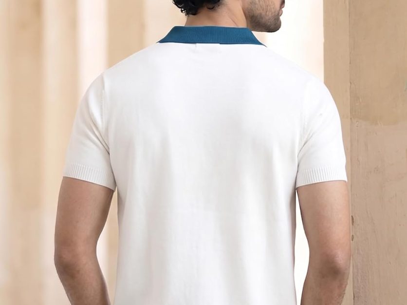 Zip Collar Polo Tshirt — Bild 6
