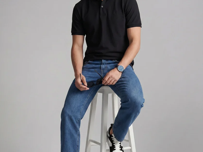 Polo Collar T-shirt — Bild 6