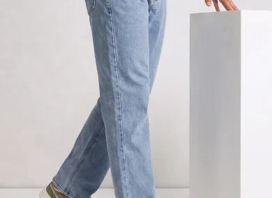 The Life Co. Men Straight Fit Stretchable Jeans