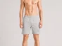 Men Solid Mid-Rise Lounge Shorts — Thumbnail 4