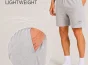 Men Solid Mid-Rise Lounge Shorts — Thumbnail 6