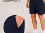 Men Solid Mid-Rise Lounge Shorts — Thumbnail 9